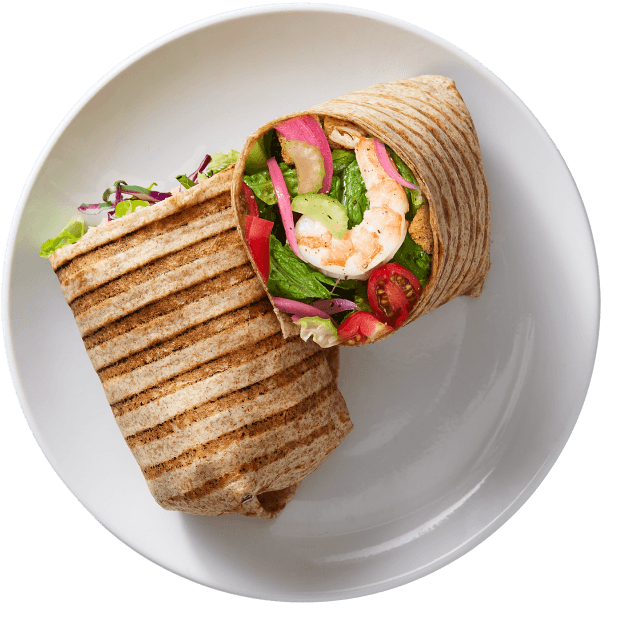 Cajun Shrimp Wrap