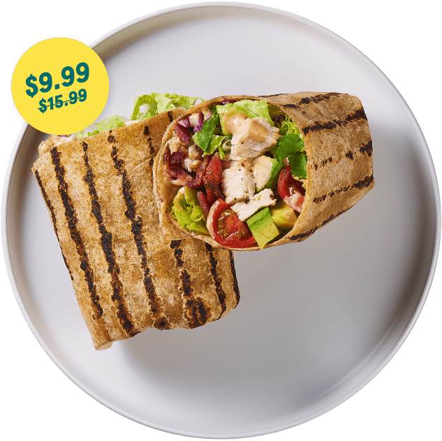 Chicken Club Wrap