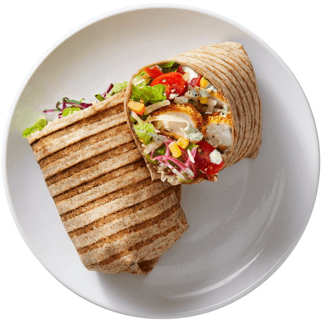 Crispy Chicken Ranch Wrap