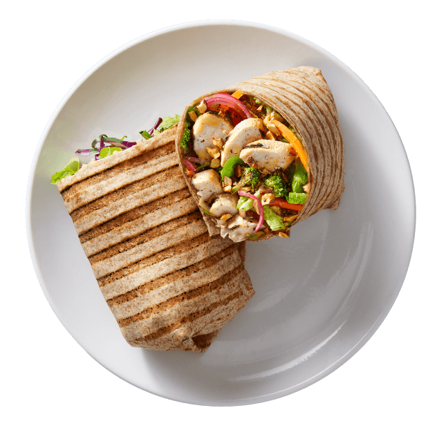 Sesame Ginger Chicken Wrap