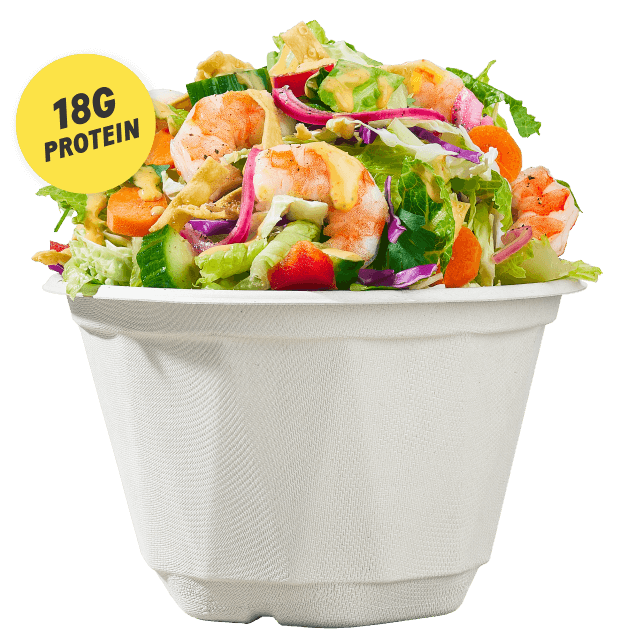 Shrimp Spring Roll Salad