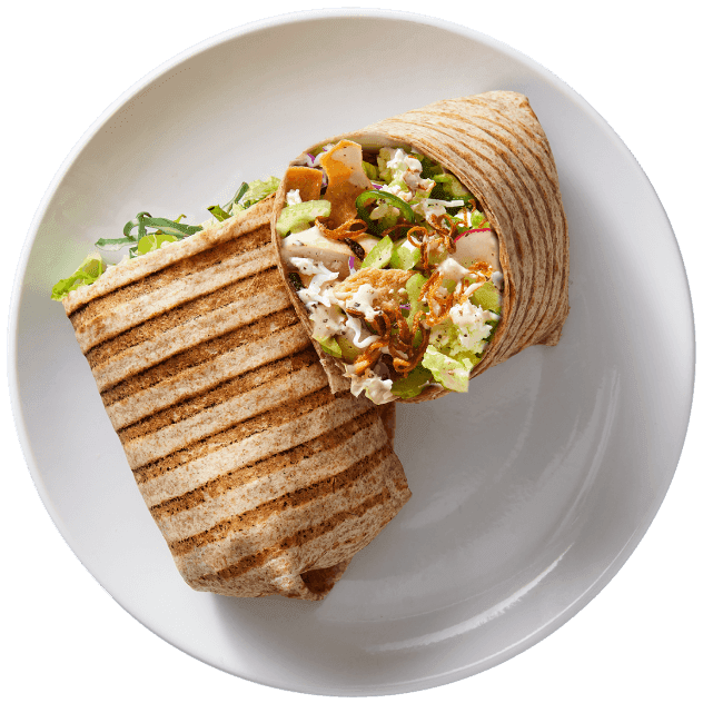 Tahini Caesar Crunch Wrap