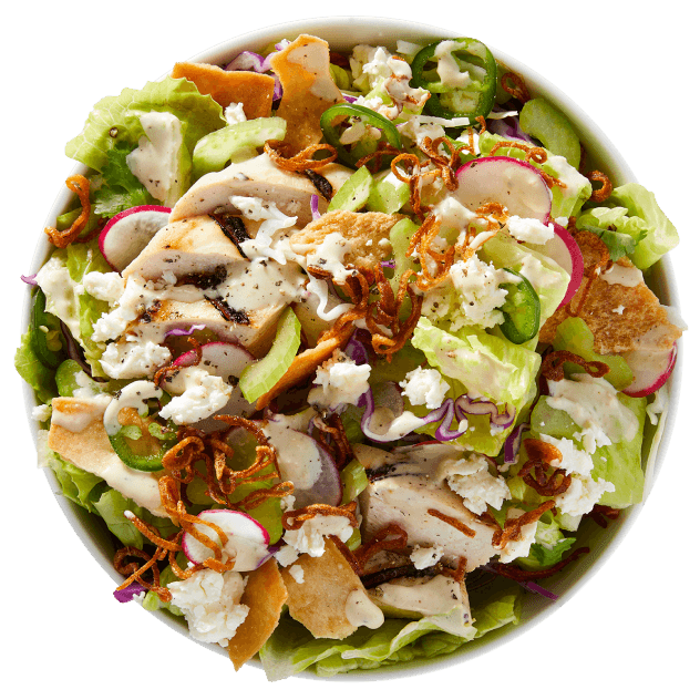 Tahini Caesar Crunch Salad