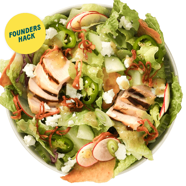 Tony’s Tahini-less Caesar Salad