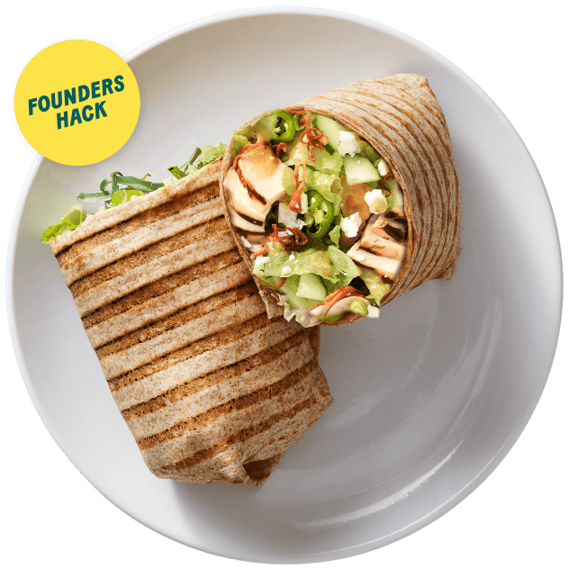 Tony’s Tahini-less Caesar Wrap