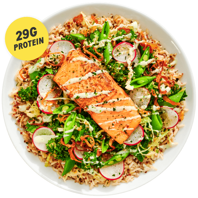 Wasabi Salmon Bowl