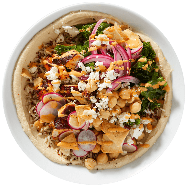 Ultimate Hummus Harissa Bowl